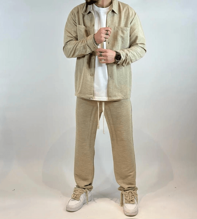 COORDINATO CASUAL DRAPPEGGIATO