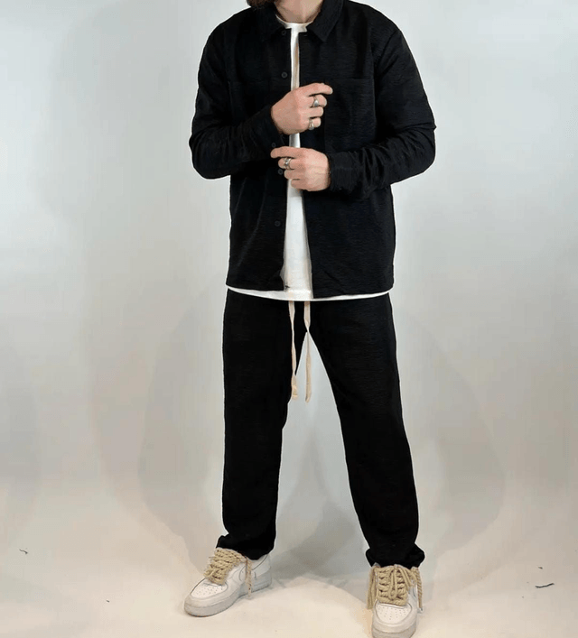 COORDINATO CASUAL DRAPPEGGIATO