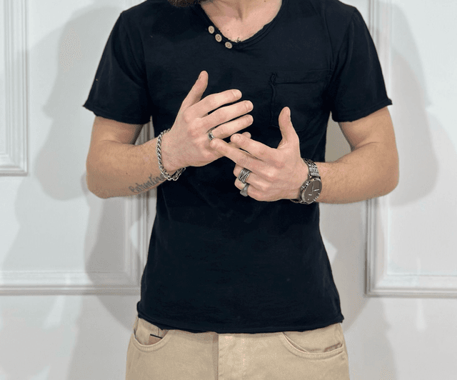 T-SHIRT 3 BOTTONI AD-1282